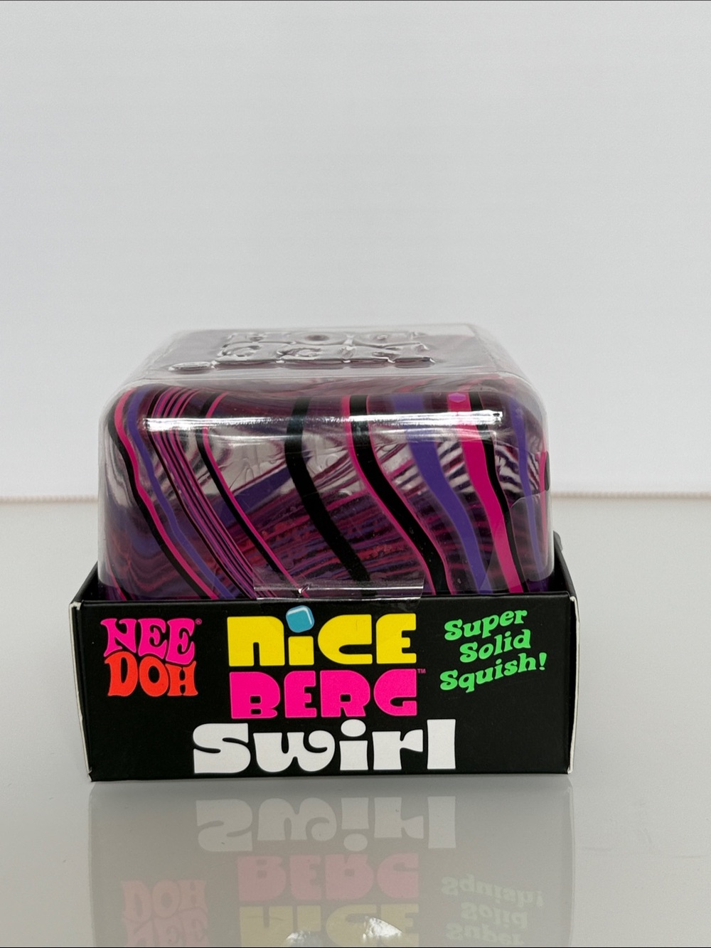 Nice Berg Swirl Stress Ball - Purple & Pink